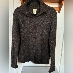 Vintage L.L. Bean Wool Blend Cardigan